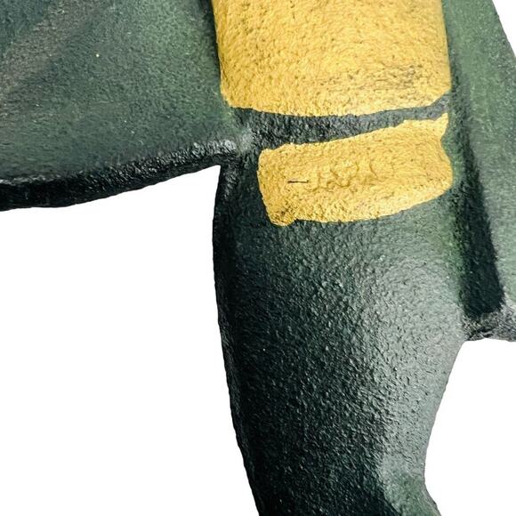 Vintage Cast Iron Dancing Geisha Statue Figure Brutalist MCM Japan James Mont St - Picture 8 of 11